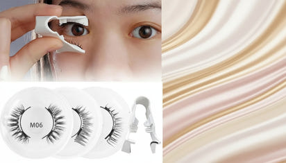 1 Pair of Magnetic False Eyelashes